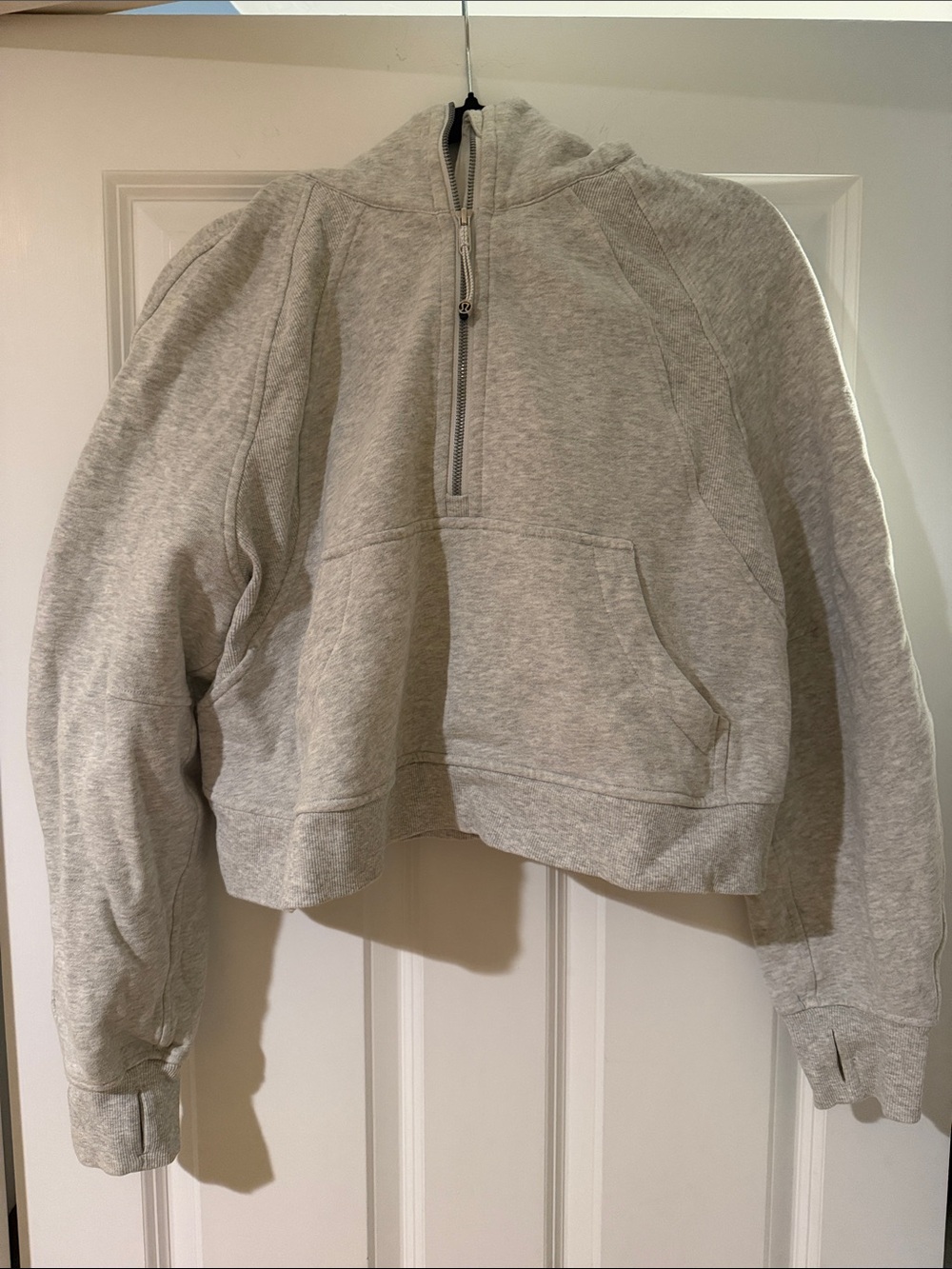 Women's Lululemon Gray Scuba Hoodie M/L